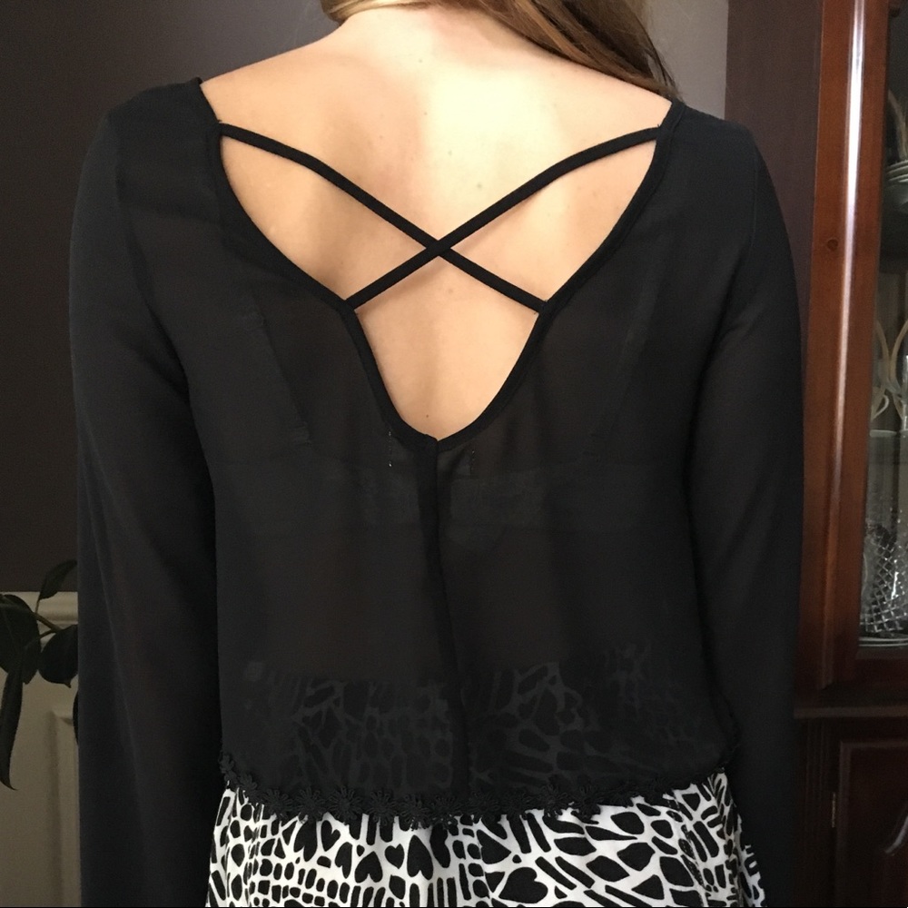 Sassy Black Top